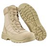Men's Military Tactical Boots 8 Inch Sand-color Side Zipper US Size 10