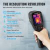 VEVOR Thermal Imaging Camera, 320 x 240 Pixels Super Resolution, 25Hz Refresh Rate Infrared Camera with -4 to 752Â°F Temperature Range