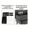 1pcs box home outdoor folding grill portable multifunctional camping barbecue grill, comes with tools, easy to use, suitable for outdoor camping