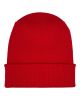HAAKWEAR Theta-Stitch Cuffed Beanie - Designed and Made in USA (Patent Pending Design) - Scarlet Red